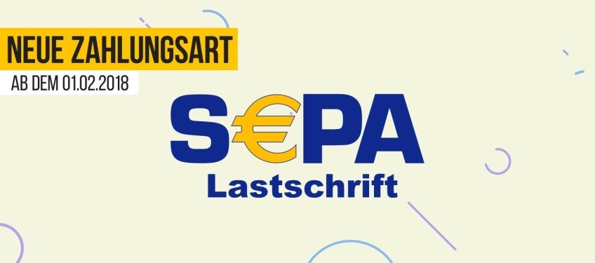 SEPA-Lastschrift ab 01.02.2018