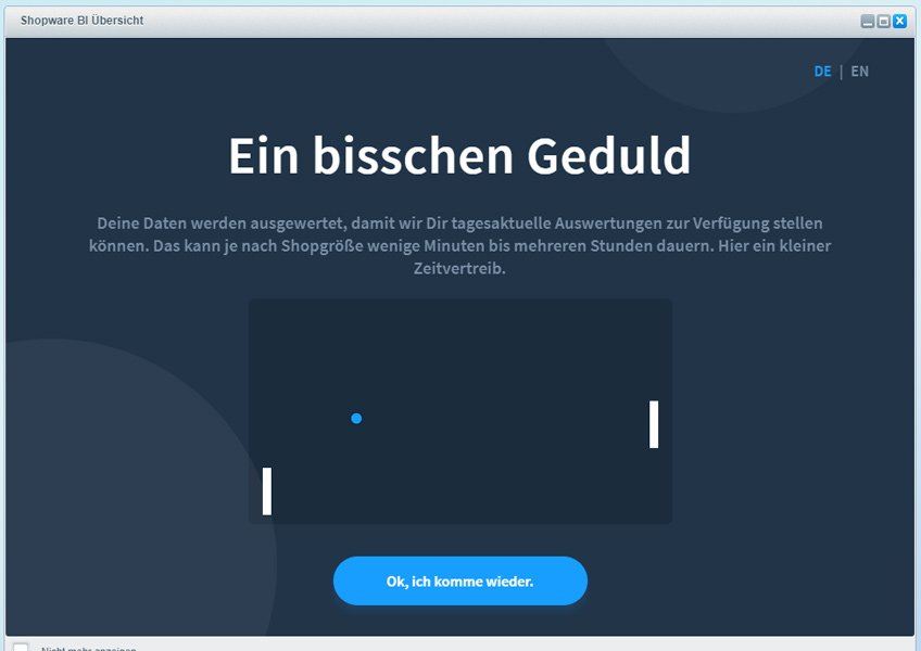 Shopware Ping Pong